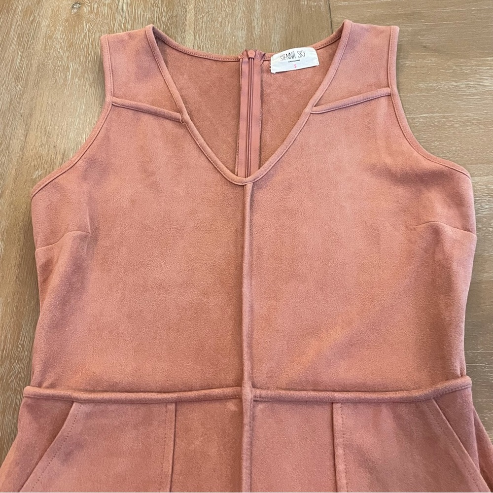 Pink Velvet Dress - Picture 3 of 4